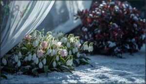 winter-blooming flowers and evergreens winter-blooming flowers and evergreens