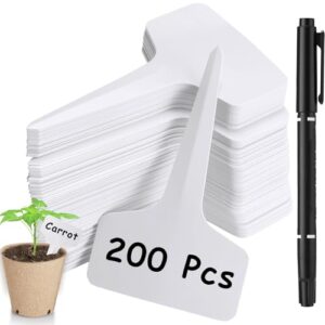 200 Pack Plant Labels T Shape, B0FZKNYKC9