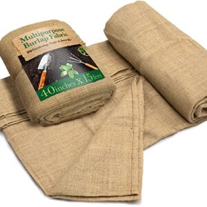 40" x15 Feet Gardening Burlap B07B9KLKXG