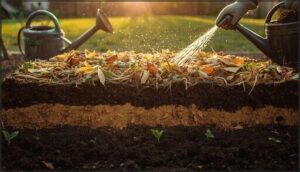 adding compost and organic matter adding compost and organic matter