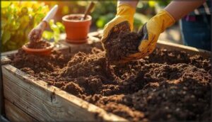 amending with compost and organic matter amending with compost and organic matter