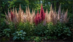 astilbe – feather-like blooms astilbe – feather-like blooms