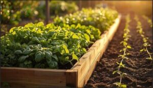 block planting vs. traditional rows block planting vs. traditional rows