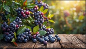 blueberry bushes: easy, nutritious, and long-lived blueberry bushes: easy, nutritious, and long-lived
