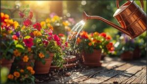 caring for potted and container flowers caring for potted and container flowers