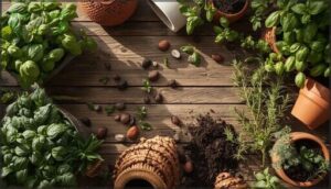 choosing the right pots for herbs choosing the right pots for herbs