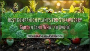 companion plants for strawberry garden companion plants for strawberry garden
