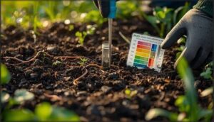 conduct a soil test every three years to assess fertility and ph conduct a soil test every three years to assess fertility and ph