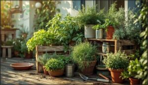creative ideas for container herb gardens creative ideas for container herb gardens