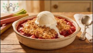easy rhubarb crisps and cobblers easy rhubarb crisps and cobblers