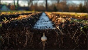 essential garlic care through winter essential garlic care through winter