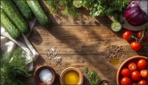 essential ingredients for garden cucumber salad essential ingredients for garden cucumber salad