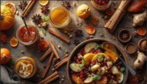 fall-inspired dressings and spices fall-inspired dressings and spices