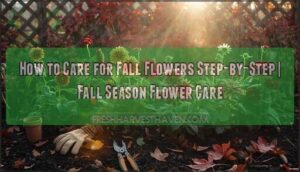 fall season flower care fall season flower care