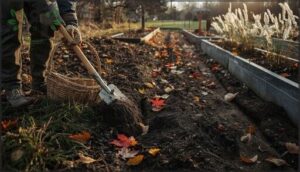 final weeding and bed clearing final weeding and bed clearing