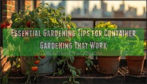 gardening tips for container gardening gardening tips for container gardening