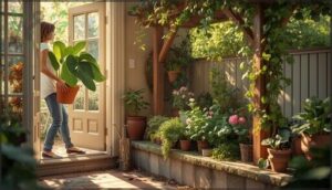 gradually transition indoor plants to outdoor conditions after last frost gradually transition indoor plants to outdoor conditions after last frost