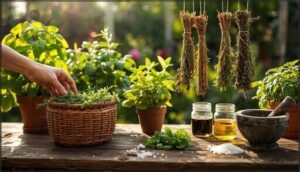 harvesting and preserving summer herbs harvesting and preserving summer herbs