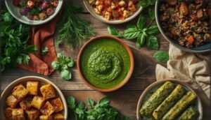 herb-focused vegetarian and vegan dishes herb-focused vegetarian and vegan dishes