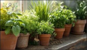 herbs (basil, chives, scallions, parsley) herbs (basil, chives, scallions, parsley)