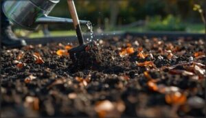 incorporating amendments and watering techniques incorporating amendments and watering techniques