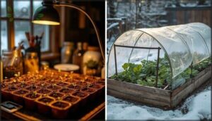 indoor vs. outdoor winter planting options indoor vs. outdoor winter planting options
