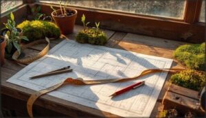 measuring and mapping garden space measuring and mapping garden space