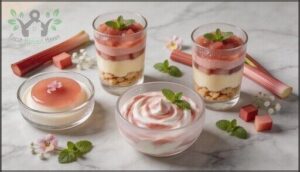 no-bake and chilled rhubarb desserts no-bake and chilled rhubarb desserts
