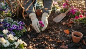 planting and establishing winter flowering plants planting and establishing winter flowering plants