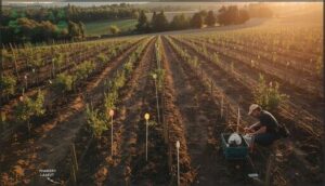 planting fruit trees planting fruit trees