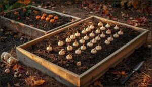 planting garlic in raised beds or rows planting garlic in raised beds or rows