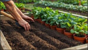 preparing beds and planting for ongoing yield preparing beds and planting for ongoing yield