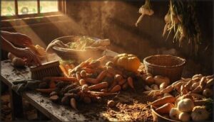 preparing crops for storage preparing crops for storage