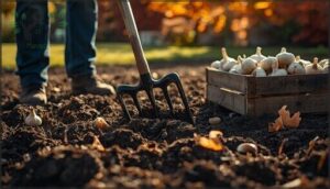 preparing soil for garlic success preparing soil for garlic success