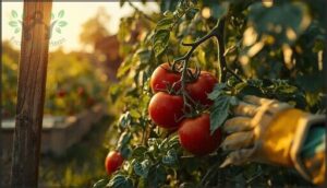 protect and harvest tomatoes in hot weather protect and harvest tomatoes in hot weather