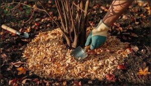 safe mulching techniques around plants safe mulching techniques around plants