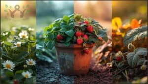seasonal strawberry care in containers seasonal strawberry care in containers