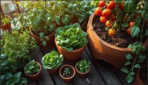 selecting proper container sizes for vegetables selecting proper container sizes for vegetables