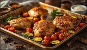 sheet pan chicken with organic spices sheet pan chicken with organic spices