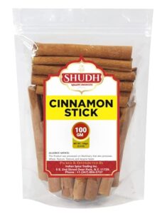 SHUDH Cinnamon Sticks 100GM (3.5 B0BMZ6ZJG7