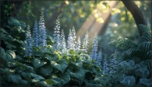 siberian bugloss – delicate blue flowers siberian bugloss – delicate blue flowers