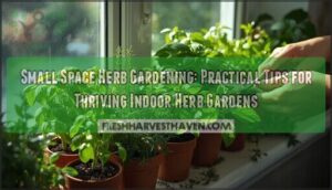 small space herb gardening