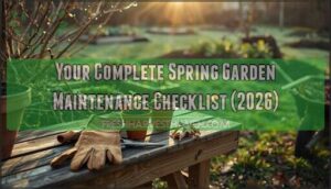 spring garden maintenance checklist