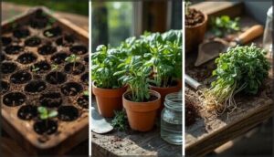 starting herbs from seeds, starts, or cuttings starting herbs from seeds, starts, or cuttings