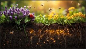 supporting beneficial insects and microorganisms supporting beneficial insects and microorganisms