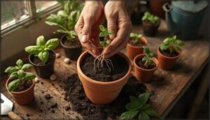 transplant and grow new herbs transplant and grow new herbs