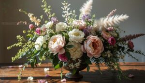 adding filler and textural blooms adding filler and textural blooms
