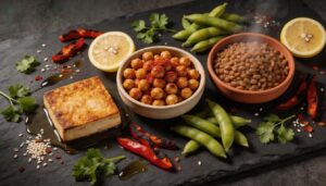 adding plant-based proteins like beans and tofu adding plant-based proteins like beans and tofu