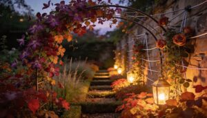 adding vertical interest with vines and trellises adding vertical interest with vines and trellises