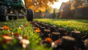 aerate lawns before winter aerate lawns before winter